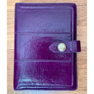 Coach Patent Leather Planner